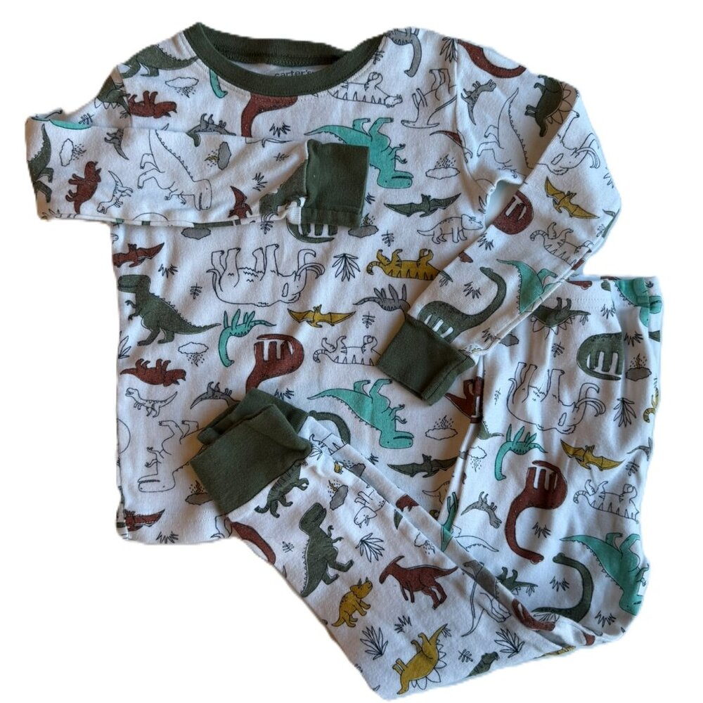 Boy's 4T PJ Matching Set Long Pants LS Shirt Sleep Pajama 4T